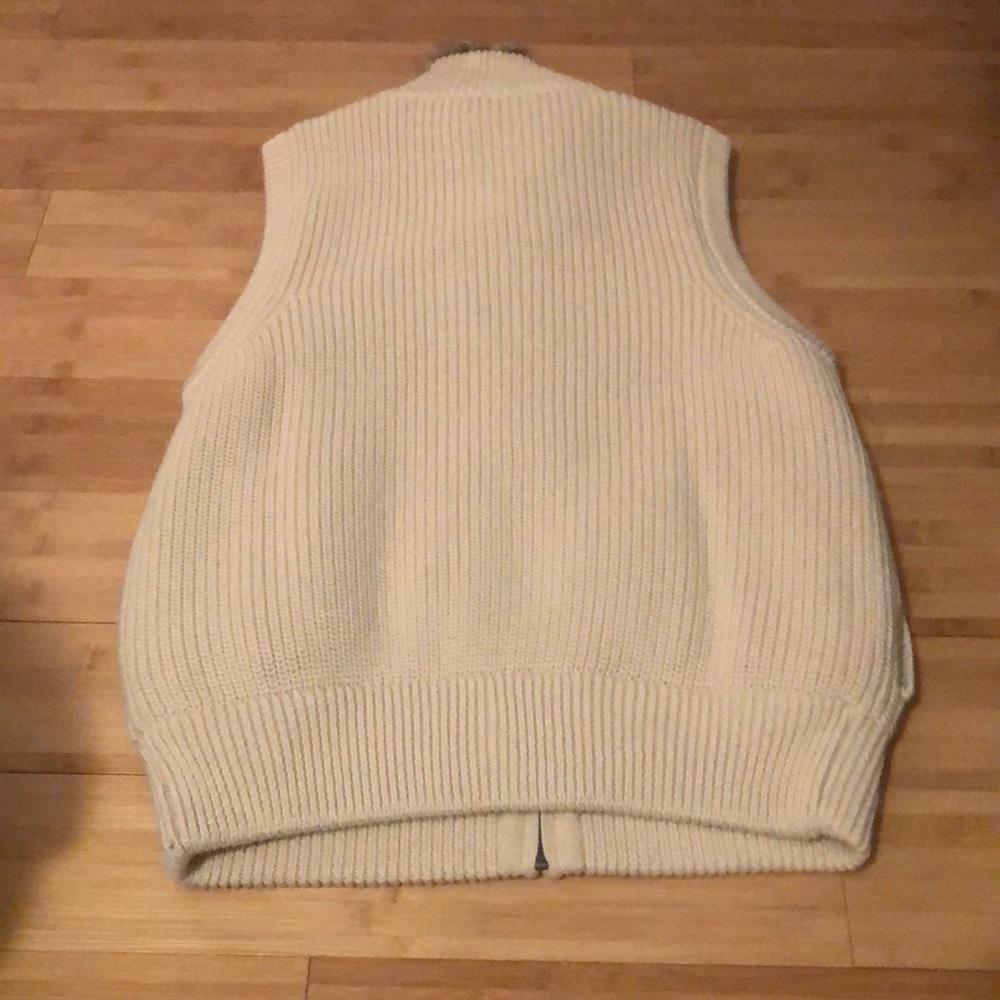 Ann Taylor Faux Fur Reversible Vest - Picture 6 of 8